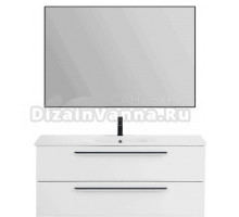 Мебель для ванной Cezares Eco Cer 120, bianco opaco, ручки хром