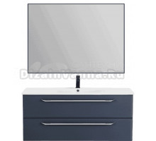 Мебель для ванной Cezares Eco Cer 120, grafito, ручки хром