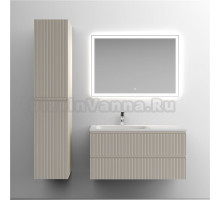 Мебель для ванной Sancos Snob T 100 см, L, beige soft