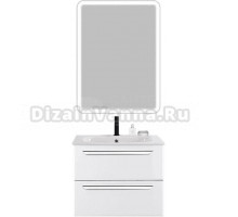 Мебель для ванной Cezares Eco Cer 60, bianco lucido, ручки хром