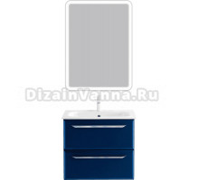Мебель для ванной Cezares Eco Cer 60, sapfiro, ручки хром