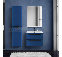 Мебель для ванной Cezares Eco Cer 60, sapfiro, ручки черные