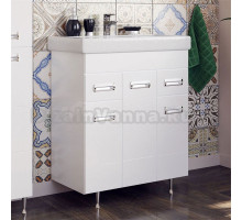 Тумба с раковиной Stella Polar Фиора 80