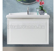 Тумба с раковиной Cezares Giubileo 80, bianco ludido, 1 ящик