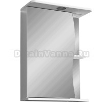 Зеркало-шкаф Stella Polar Волна Верея 55 L, с подсветкой