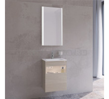 Мебель для ванной Keuco Stageline 32822 46 см, L, с подсветкой, розеткой и точкой зарядки USB и USB-C, кашемир