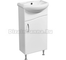 Тумба с раковиной Stella Polar Волна 40