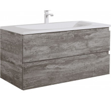 Тумба с раковиной Cezares Molveno 100, legno grigio