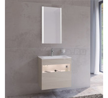 Мебель для ванной Keuco Stageline 32852 65 см, с подсветкой, розеткой и точкой зарядки USB и USB-C, кашемир
