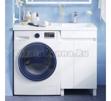 Тумба с раковиной IDDIS Optima Home R, 110, под стиральную машину