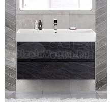 Тумба с раковиной Cezares Molveno 46 100 antracite, с раковиной Cezares CZR-MIL-100-LVB