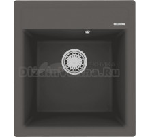 Мойка кухонная Lemark Hanka 450 9910011 серый шёлк