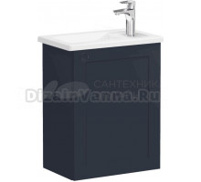 Тумба с раковиной VitrA Root Classic 45 R темно-синий