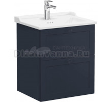 Тумба с раковиной VitrA Root Classic 60 темно-синий