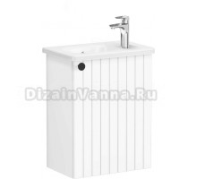 Тумба с раковиной VitrA Root Groove 45 R белая