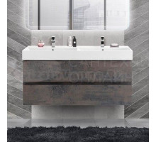 Тумба с раковиной Cezares Molveno 46 120 ossido, с раковиной Cezares CZR-MIL-120-2-LVB