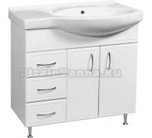 Тумба с раковиной Stella Polar Концепт 80 L