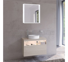 Мебель для ванной Keuco Stageline 32864 80 см, с подсветкой, розеткой и точкой зарядки USB и USB-C, кашемир