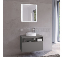Мебель для ванной Keuco Stageline 32865 80 см, инокс матовый