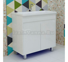 Тумба с раковиной Stella Polar Фаворита 80