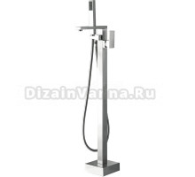 Напольный смеситель для ванны с душем BOCH MANN Albano BM8924 матовый никель
