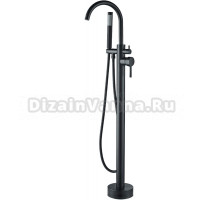Напольный смеситель для ванны с душем BOCH MANN Braies BM8921 матовый черный