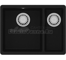 Мойка кухонная Lemark Sinara 550.2-U 9910079 антрацит