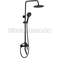 Душевая стойка BOCH MANN Eco Black BM8825 черная