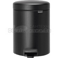 Мусорное ведро Brabantia NewIcon 128943 5 л, черное