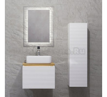 Мебель для ванной Jorno Karat 60, с подсветкой, белая