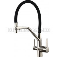 Смеситель для кухни Potato P4077 P4077-1 сатин