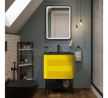 Мебель для ванной Belinza Twist 65 желтая