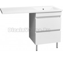 Тумба с раковиной Stella Polar Мадлен 120 под стиральную машину R