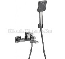 Смеситель для ванны с душем BELZ B60613-3 вороненая сталь