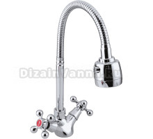 Смеситель для кухни Frap H19 F4319 с гибким изливом