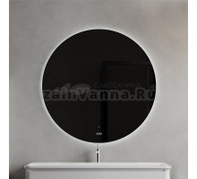 Зеркало круглое Raval Solo 100, с подсветкой и часами