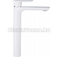 Смеситель для раковины Gappo G48 G1048-2 белый, хром