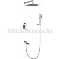 Душевой комплект Gappo G07-6 G7107 С ВНУТРЕННЕЙ ЧАСТЬЮ, хром