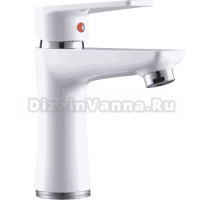 Смеситель для раковины РМС Pl6 001F белый