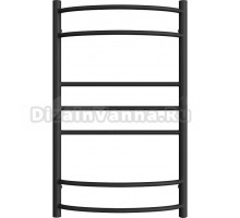 Полотенцесушитель электрический ТЕВОНА Астерия 50х80, черный