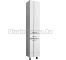 Шкаф-пенал Stella Polar Опера 36 серебряная патина