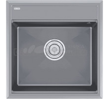 Мойка кухонная Paulmark Stepia 500 PM115051-GRM серый металлик
