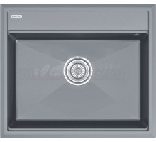 Мойка кухонная Paulmark Stepia 590 PM115951-GRM серый металлик