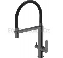 Смеситель для кухни Kantera Crystal 44729 black pearl