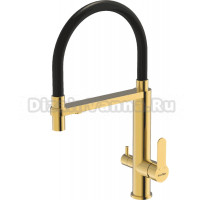 Смеситель для кухни Kantera Crystal 44730 eureka gold