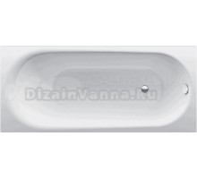 Стальная ванна Bette Comodo 170х80 с самоочищающимся покрытием, белая
