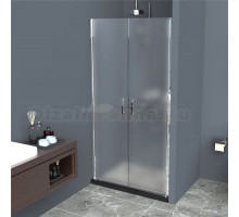 Душевая дверь в нишу BelBagno Uno B-2-90-P-Cr стекло рифленое