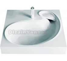 Раковина Stella Polar Бьянка SP-00000797 60, на стиральную машину, с кронштейнами