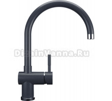 Смеситель для кухни Ulgran U-021 антрацит