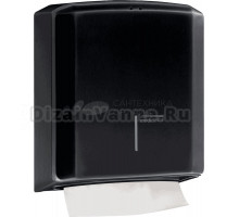 Диспенсер бумажных полотенец Mediclinics Aura DT2106B черный